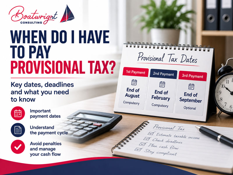 When Do I Have to Pay Provisional Tax?